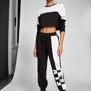 Gabrielle Union Fly Crop Top Sweatsuit